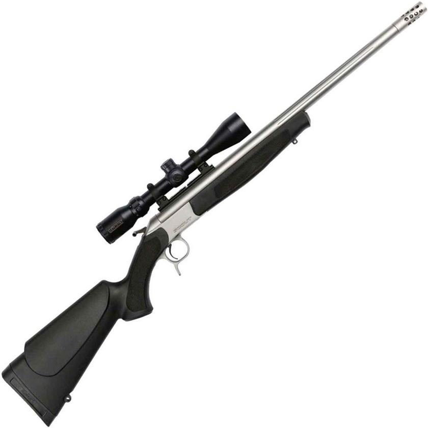 CVA Scout V2 Takedown with KonusPro 3-9x40mm Scope Stainless Single Shot Rifle – 444 Marlin