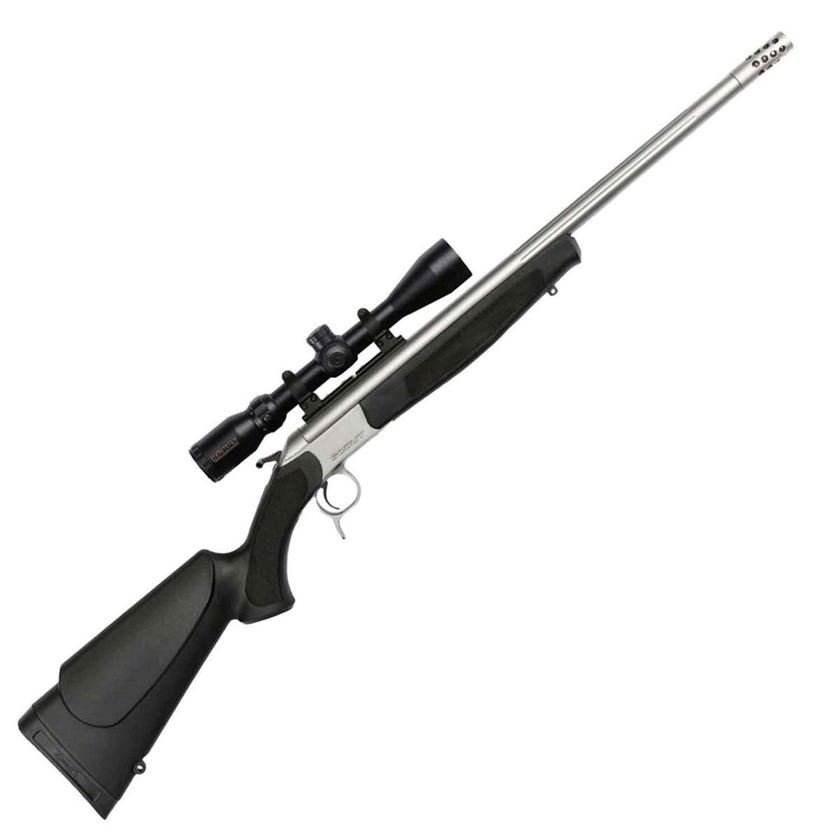 CVA Scout V2 Takedown Matte Stainless Single Shot Rifle – 35 Whelen – 25in