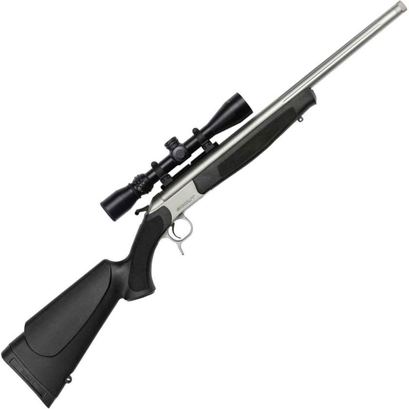 CVA Scout V2 Takedown KonusPro 3-9x40mm Scope Stainless Single Shot Rifle – 350 Legend