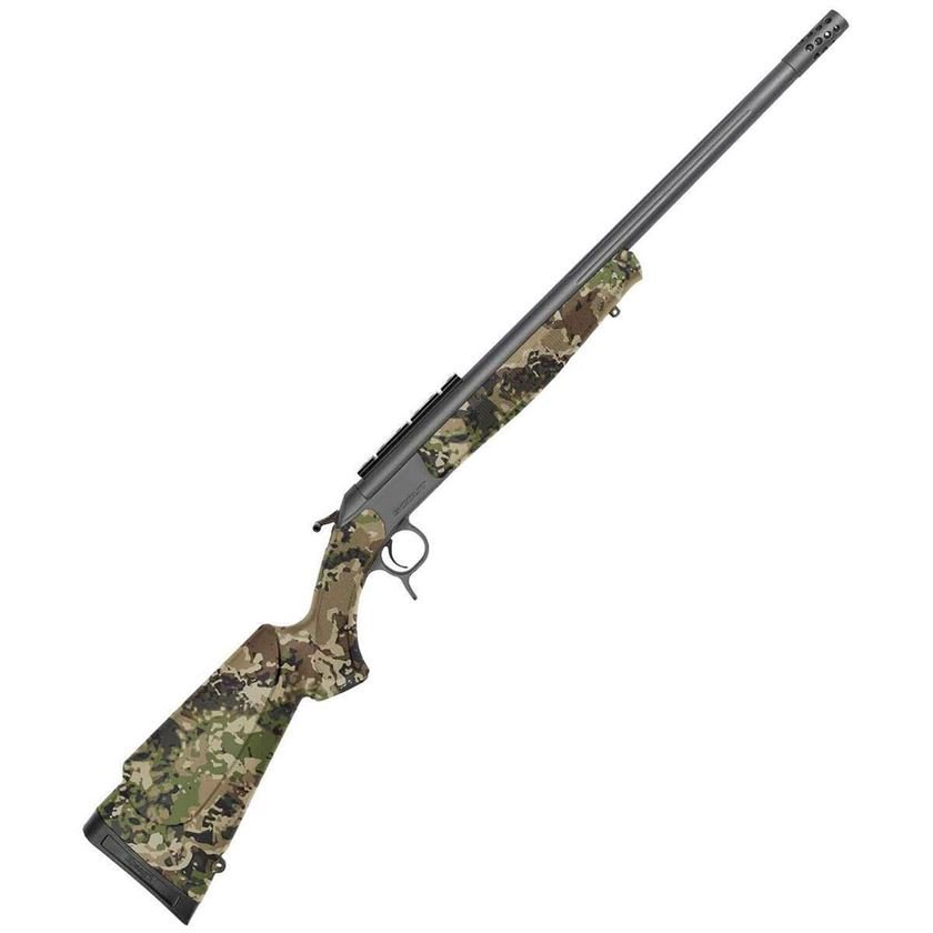 CVA Scout Takedown Sniper Gray Cerakote Killik Veil Summit Camo Break Action Rifle – 35 Whelen – 25in